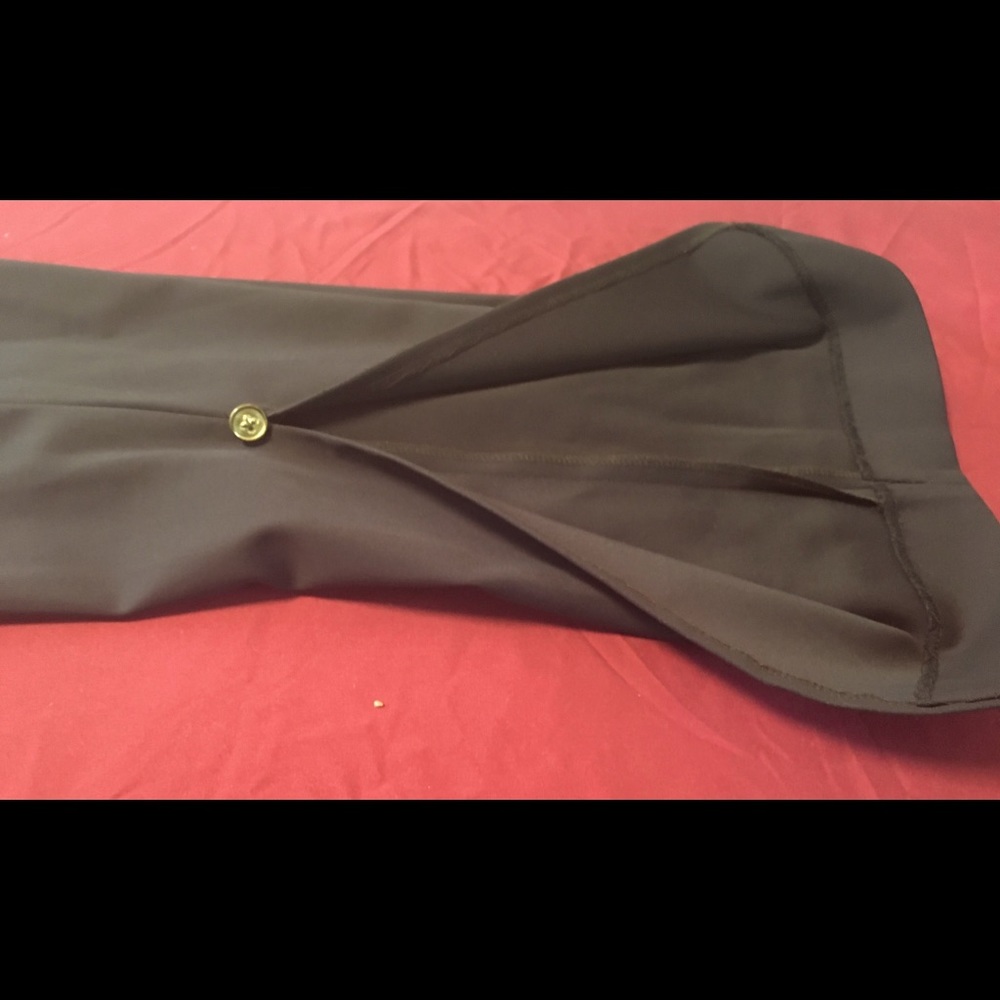 Stylish pants by “Josie Natori” with slit on side